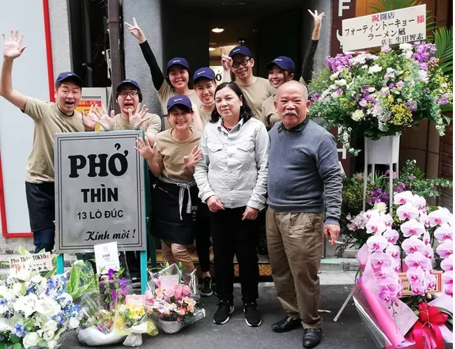 越南鉊炉街辰河粉掀起日本东京热潮 ảnh 2