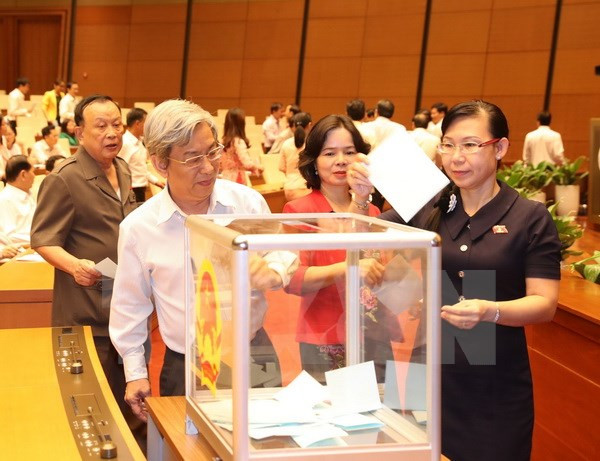 国会批准免去张光义交通运输部长职务和潘文六政府总监察长职务 ảnh 1 国会批准免去张光义交通运输部长职务和潘文六政府总监察长职务 ảnh 1