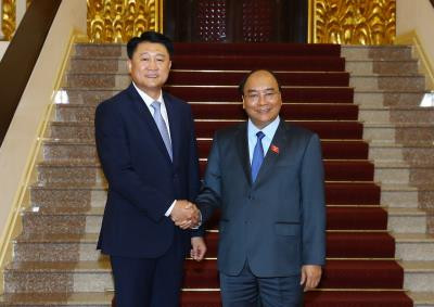 越南政府总理阮春福会见韩国国家警察厅厅长李哲圣 ảnh 1 越南政府总理阮春福会见韩国国家警察厅厅长李哲圣 ảnh 1