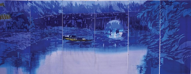 日本女画家“缩小世界中的越南”画展在岘港正式开幕 ảnh 2