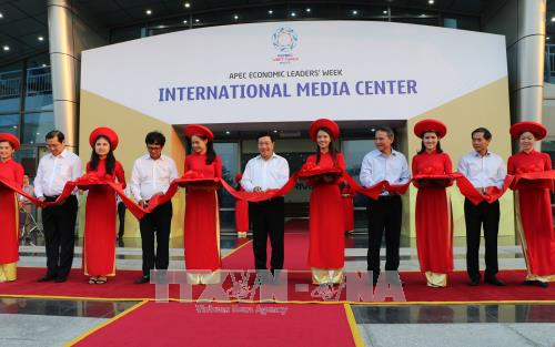 2017年APEC领导人会议周国际新闻中心正式启用 ảnh 1 2017年APEC领导人会议周国际新闻中心正式启用 ảnh 1