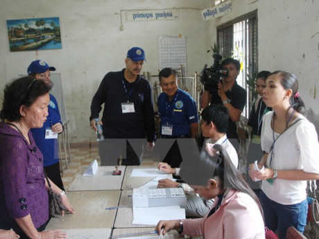 柬埔寨宪法委员会确认四部选举法修正案的合宪性 ảnh 1 柬埔寨宪法委员会确认四部选举法修正案的合宪性 ảnh 1