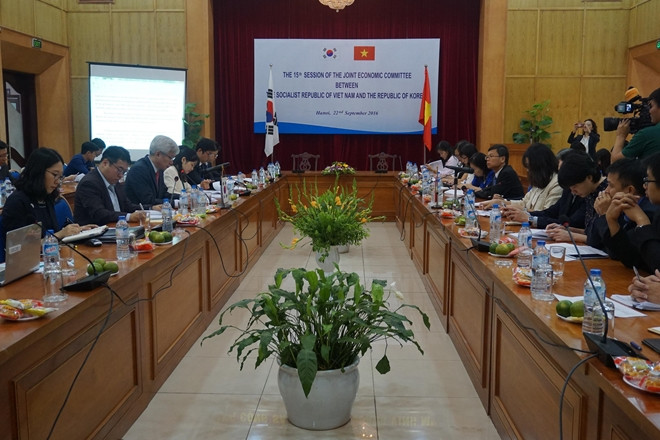 越韩政府间委员会第十六次会议在韩国首尔举行 ảnh 1