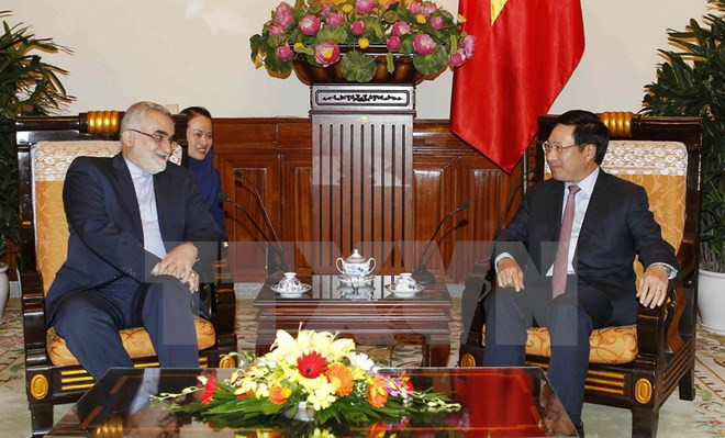 范平明副总理会见伊朗议会国家安全和外交政策委员会主席布鲁杰迪 ảnh 1