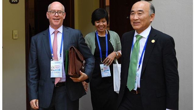 丁进勇分别会见美国财政副部长和国际货币基金组织副总裁 ảnh 1 丁进勇分别会见美国财政副部长和国际货币基金组织副总裁 ảnh 1