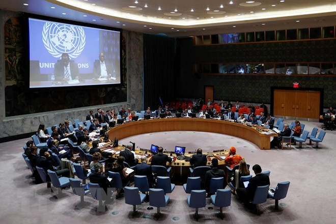 越南出席“水、和平与安全”非正式辩论会 ảnh 1