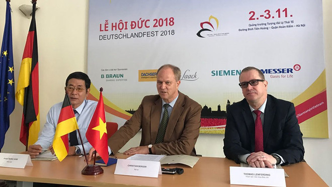 2018年德国文化节即将亮相河内 ảnh 1 2018年德国文化节即将亮相河内 ảnh 1