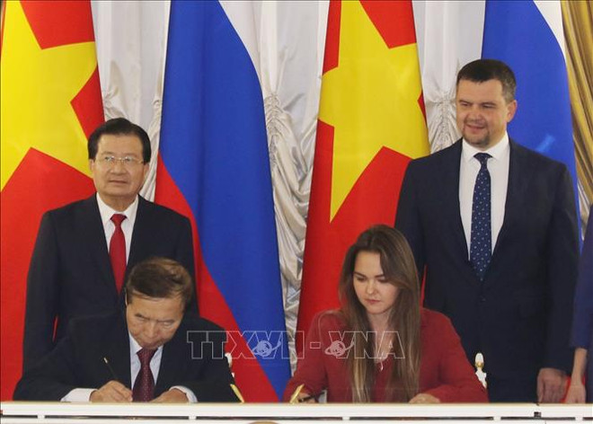 越俄政府间经贸科技合作联合委员会第21次会议召开 ảnh 2 越俄政府间经贸科技合作联合委员会第21次会议召开 ảnh 2