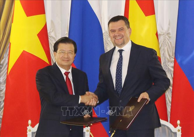 越俄政府间经贸科技合作联合委员会第21次会议召开 ảnh 1 越俄政府间经贸科技合作联合委员会第21次会议召开 ảnh 1