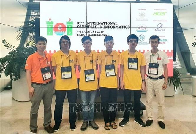 越南在2019年第 31 届国际信息学奥林匹克竞赛中排名世界第4 ảnh 1