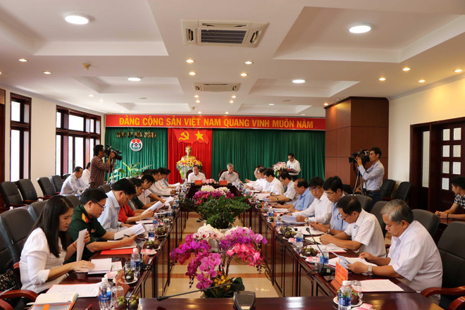 越共中央书记处常务书记陈国旺视察得农省 ảnh 1