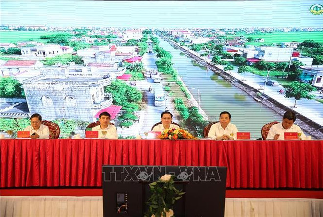 红河平原与中部以北地区新农村达标乡占近70% ảnh 1 红河平原与中部以北地区新农村达标乡占近70% ảnh 1