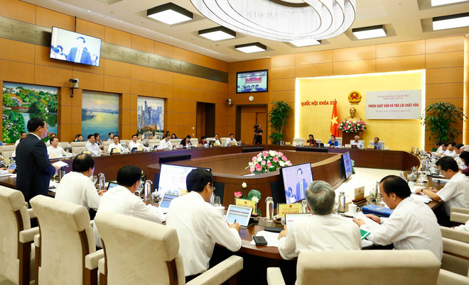 国会常委会第36次会议落下帷幕 ảnh 2