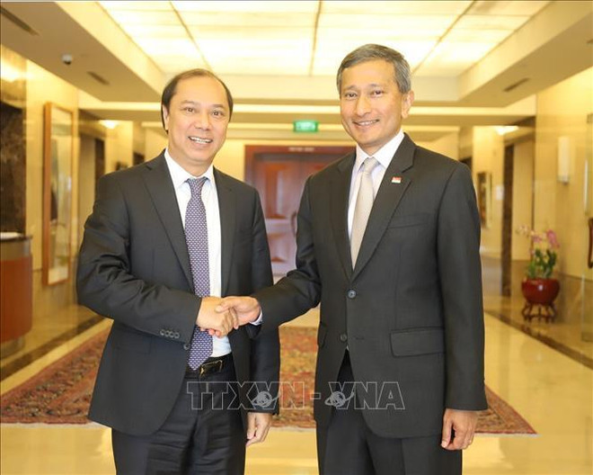 越南与新加坡外交部召开第十二次政治磋商 ảnh 1 越南与新加坡外交部召开第十二次政治磋商 ảnh 1