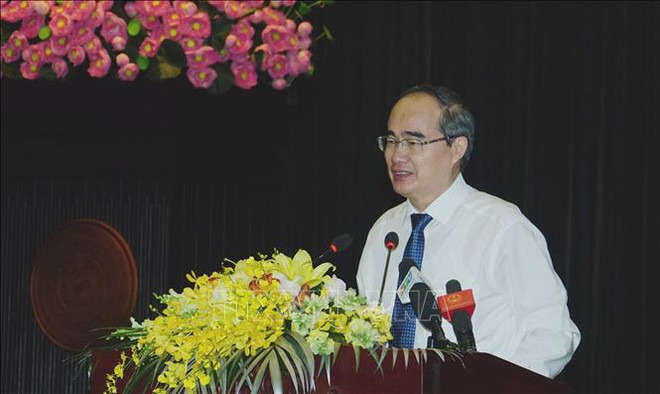 胡志明市市委书记阮善仁:胡志明市继续高度重视教育发展 ảnh 2 胡志明市市委书记阮善仁:胡志明市继续高度重视教育发展 ảnh 2