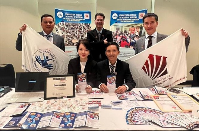 越南爱心书架计划和智慧之屋荣获美国国会图书馆荣誉奖项 ảnh 1 越南爱心书架计划和智慧之屋荣获美国国会图书馆荣誉奖项 ảnh 1