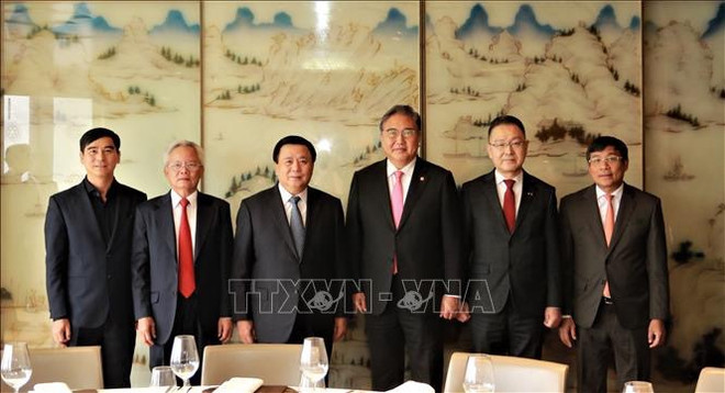 越南共产党代表团对韩国进行工作访问 ảnh 2