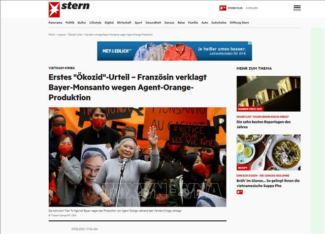 德国媒体就陈素娥女士历史性诉讼案进行报道 ảnh 1 德国媒体就陈素娥女士历史性诉讼案进行报道 ảnh 1