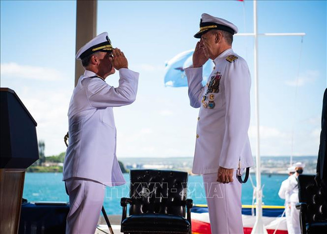 越南驻美大使何金玉出席美国印太司令就职仪式 ảnh 2