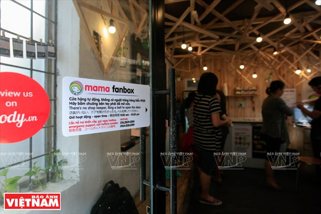“MAMA FANBOX” 河内首家自助商店 ảnh 3 “MAMA FANBOX” 河内首家自助商店 ảnh 3
