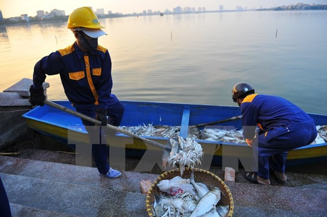 河内市将环保工作视为迫切任务 ảnh 1 河内市将环保工作视为迫切任务 ảnh 1