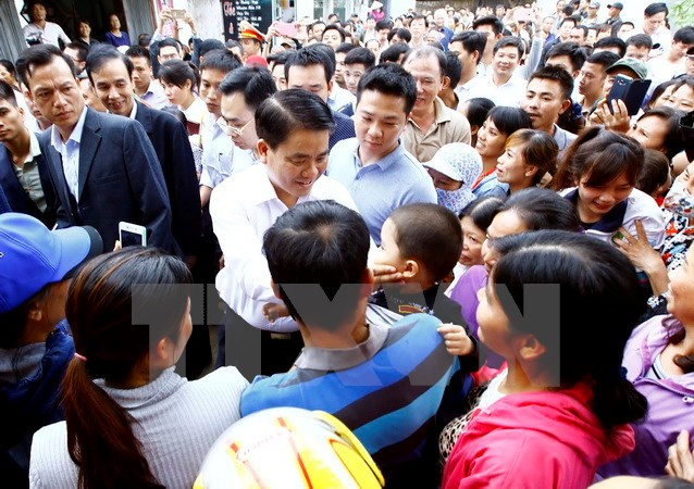 河内市公安机关起诉同心乡非法拘禁人员案件 ảnh 1