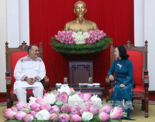 孟加拉国共产党代表团对越南进行工作访问 ảnh 1