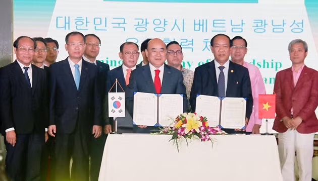 广南省推动国际合作 努力向世界推介广南省形象 ảnh 1