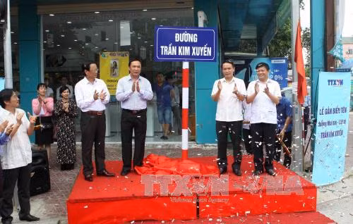 河静省一条街道以越通社烈士记者的名字来命名 ảnh 1