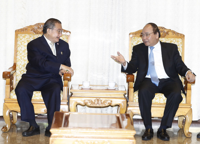 阮春福总理会见泰国TCC集团董事局主席苏旭明 ảnh 1