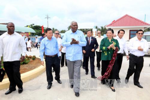 古巴全国人民政权代表大会高级代表团访问槟椥省 ảnh 1