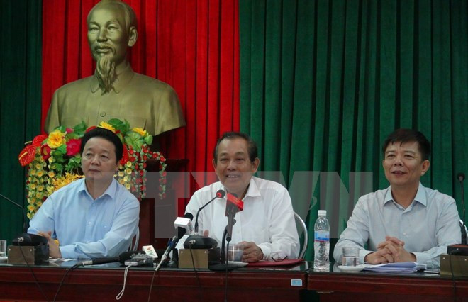 张和平副总理:确保环境事故受害者得到平等待遇 ảnh 1 张和平副总理:确保环境事故受害者得到平等待遇 ảnh 1