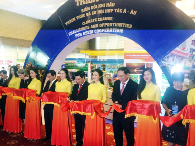 “气候变化:亚欧合作机遇和挑战”展览会开展 ảnh 1 “气候变化:亚欧合作机遇和挑战”展览会开展 ảnh 1