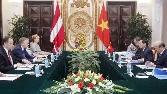 越南与拉脱维亚两国举行政治磋商 ảnh 2 越南与拉脱维亚两国举行政治磋商 ảnh 2