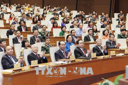 越南第十四届国会第五次会议正式闭幕 ảnh 2 越南第十四届国会第五次会议正式闭幕 ảnh 2