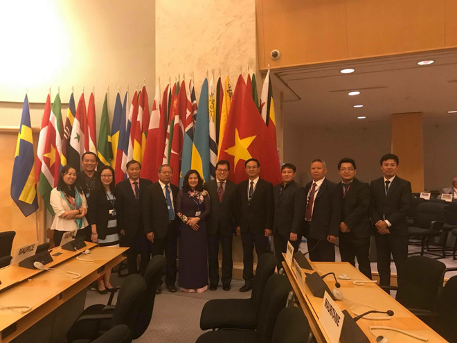 越南劳动总联合会代表团出席第107届国际劳工大会 ảnh 1 越南劳动总联合会代表团出席第107届国际劳工大会 ảnh 1