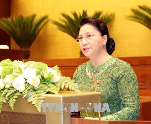 越南第十四届国会第五次会议正式闭幕 ảnh 1 越南第十四届国会第五次会议正式闭幕 ảnh 1