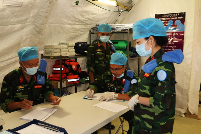 越南野战医院为参与南苏丹维和任务做好了充足的准备 ảnh 1 越南野战医院为参与南苏丹维和任务做好了充足的准备 ảnh 1