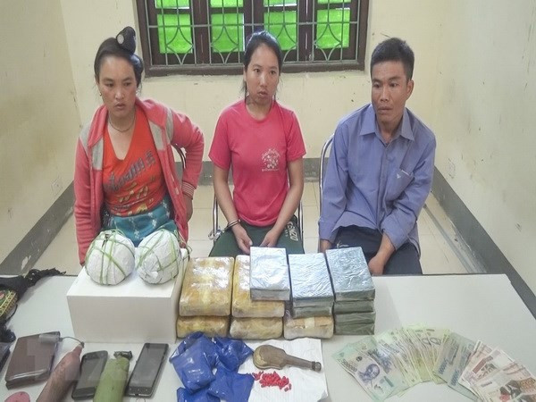 成功破获越老边境地区特大贩毒案件 ảnh 1 成功破获越老边境地区特大贩毒案件 ảnh 1