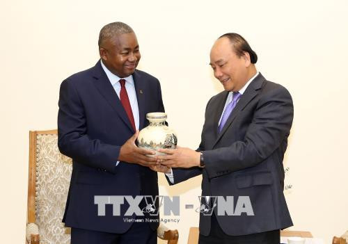 越南政府总理阮春福会见莫桑比克新任驻越大使 ảnh 1 越南政府总理阮春福会见莫桑比克新任驻越大使 ảnh 1