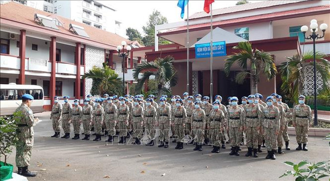 越南3号二级野战医院进入最后一次训练 ảnh 1