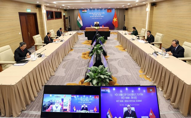 政府总理阮春福与印度总理举行视频会谈 :防务与安全合作是双边关系中的支柱 ảnh 2 政府总理阮春福与印度总理举行视频会谈 :防务与安全合作是双边关系中的支柱 ảnh 2