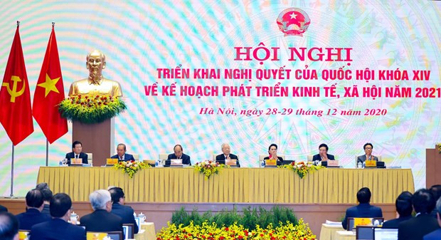 越南政府与各地方全国视频会议正式开幕 ảnh 2 越南政府与各地方全国视频会议正式开幕 ảnh 2