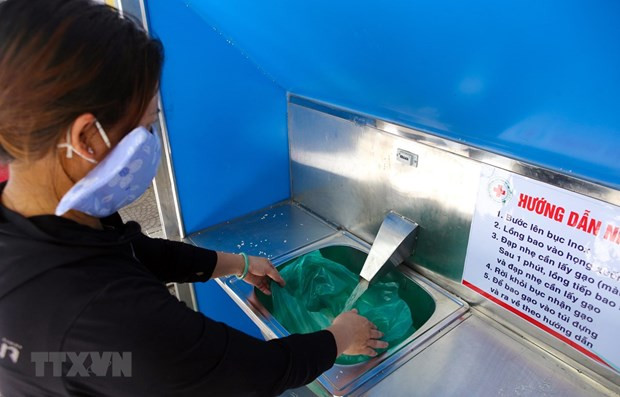 越南发明的自动“取米机”模式在印度得到应用 ảnh 1 越南发明的自动“取米机”模式在印度得到应用 ảnh 1