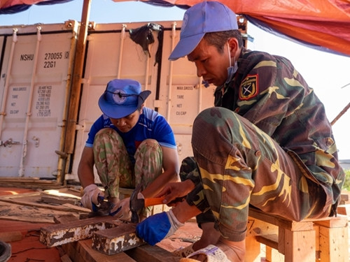 来自在南苏丹执行任务的越南野战医院之特殊礼物 ảnh 11 来自在南苏丹执行任务的越南野战医院之特殊礼物 ảnh 11