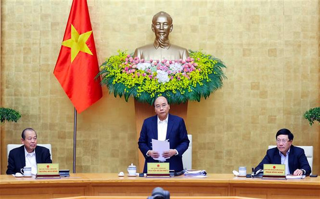 越南政府总理阮春福主持召开政府12月份例行会议 ảnh 2 越南政府总理阮春福主持召开政府12月份例行会议 ảnh 2