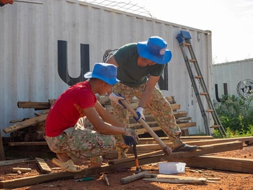 来自在南苏丹执行任务的越南野战医院之特殊礼物 ảnh 9 来自在南苏丹执行任务的越南野战医院之特殊礼物 ảnh 9