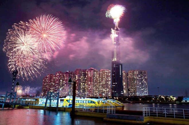 胡志明市将在新年到来之际举行艺术烟花燃放活动 ảnh 2 胡志明市将在新年到来之际举行艺术烟花燃放活动 ảnh 2