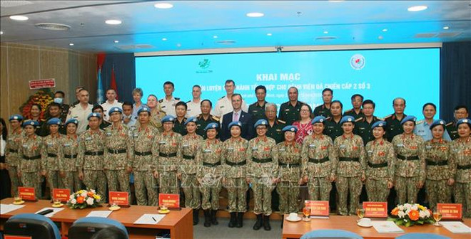 越南3号二级野战医院进入最后一次训练 ảnh 2