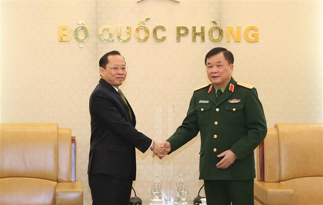 越南与柬埔寨加强防务合作 ảnh 1 越南与柬埔寨加强防务合作 ảnh 1